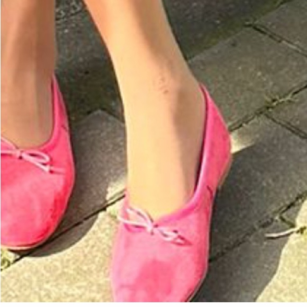 BNIB LOLO Ballerina Volcano Ballerina Suede flats in color Fandango size 38.5 - Picture 6 of 7